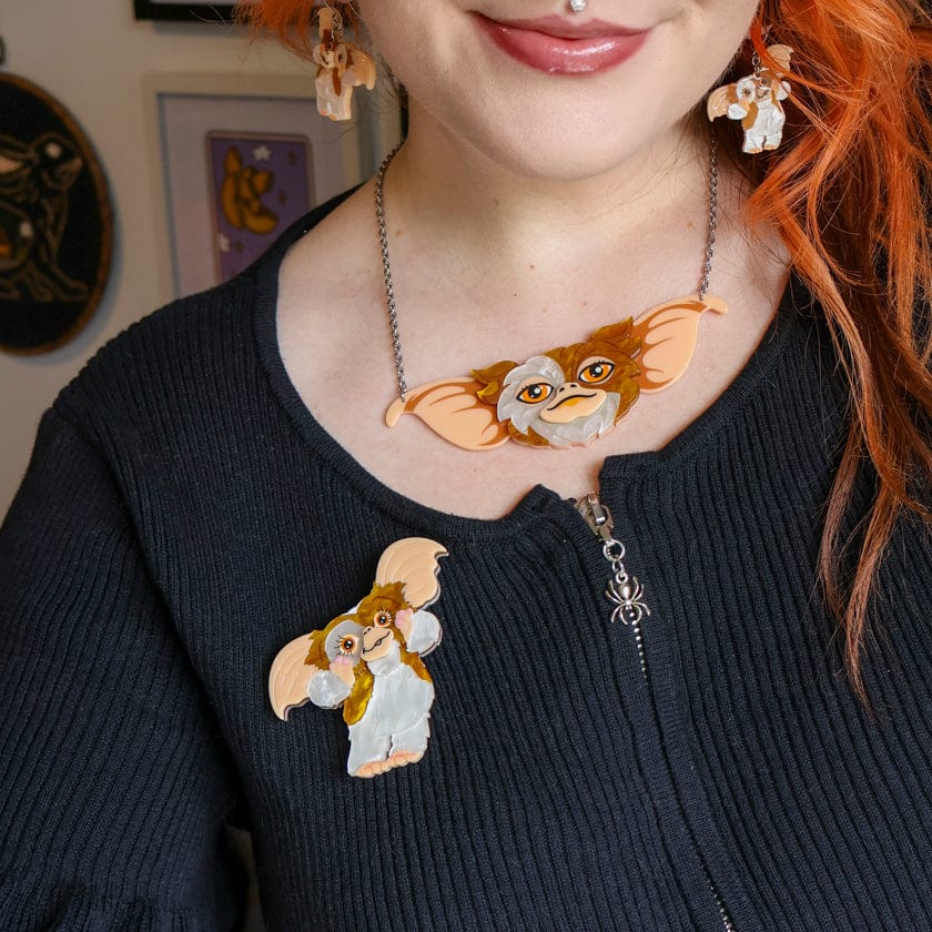 Gizmo Brooch  -  Erstwilder  -  Quirky Resin and Enamel Accessories