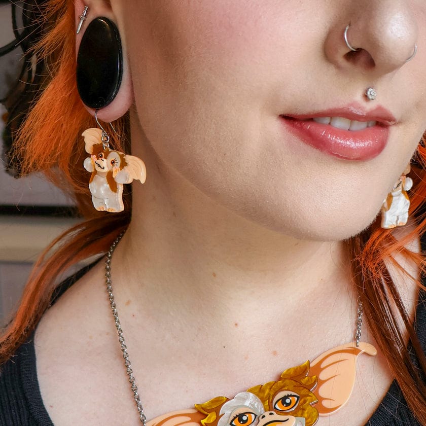 Gizmo Drop Earrings  -  Erstwilder  -  Quirky Resin and Enamel Accessories