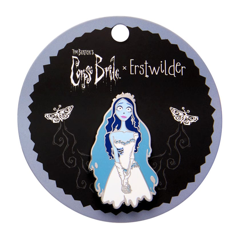 Emily the Corpse Bride Enamel Pin  -  Erstwilder  -  Quirky Resin and Enamel Accessories