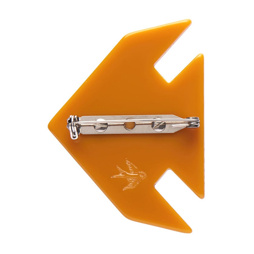 The Memorable Goldfish Brooch  -  Erstwilder  -  Quirky Resin and Enamel Accessories