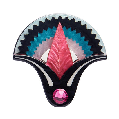 Whispers of the Nile Brooch  -  Erstwilder  -  Quirky Resin and Enamel Accessories