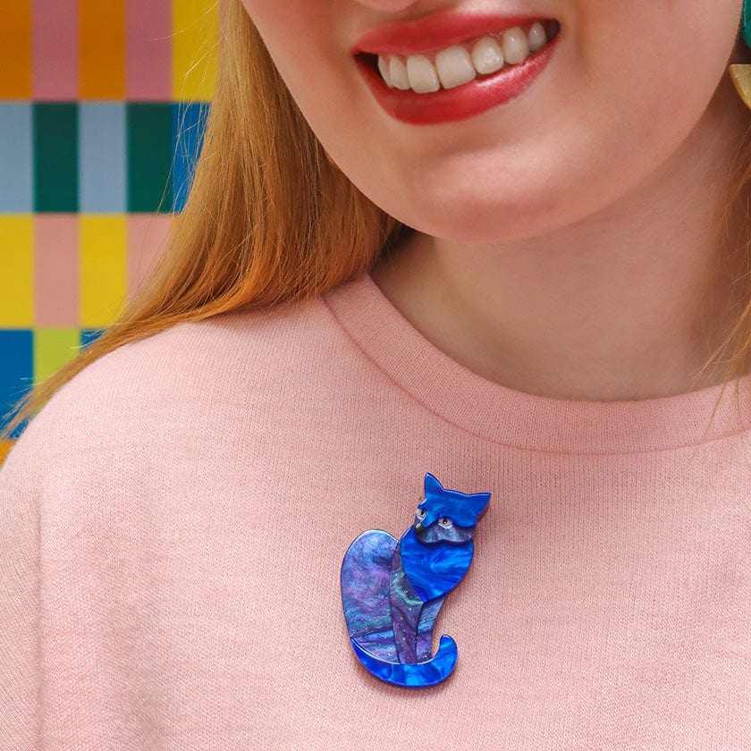 Claudette Brooch  -  Erstwilder  -  Quirky Resin and Enamel Accessories