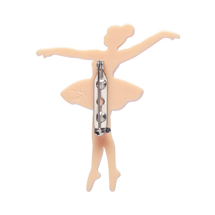 Ballet Russes Brooch  -  Erstwilder  -  Quirky Resin and Enamel Accessories