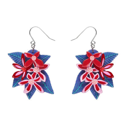 Dawn of December Earrings  -  Erstwilder  -  Quirky Resin and Enamel Accessories