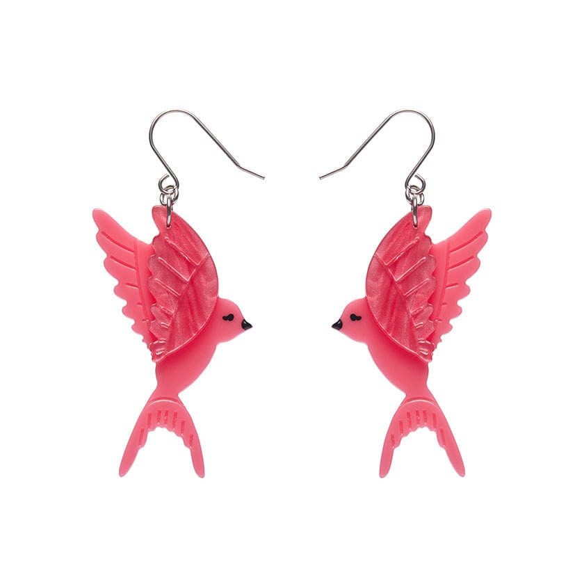 Elodie and the Melody Drop Earrings  -  Erstwilder  -  Quirky Resin and Enamel Accessories