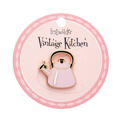 Whistle While We Work Enamel Pin  -  Erstwilder  -  Quirky Resin and Enamel Accessories