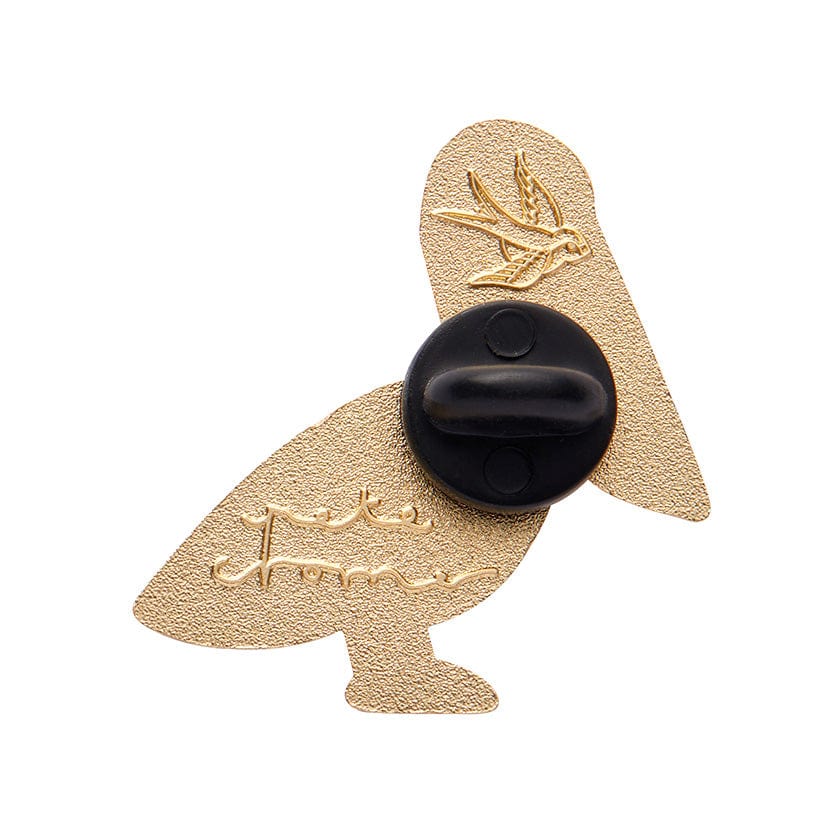 The Perceptive Pelican Enamel Pin  -  Erstwilder  -  Quirky Resin and Enamel Accessories