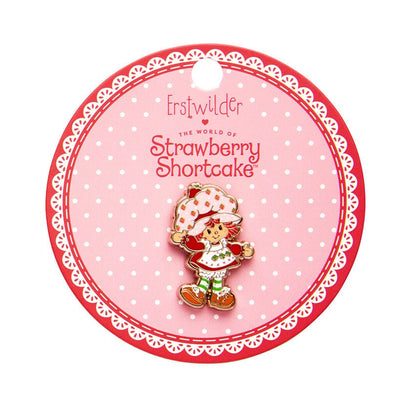 Strawberry Shortcake Enamel Pin  -  Erstwilder  -  Quirky Resin and Enamel Accessories