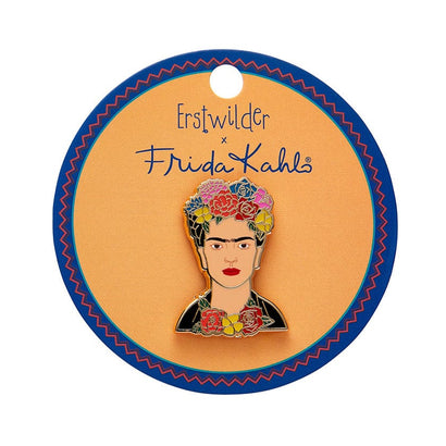 My Own Muse Frida Enamel Pin  -  Erstwilder  -  Quirky Resin and Enamel Accessories