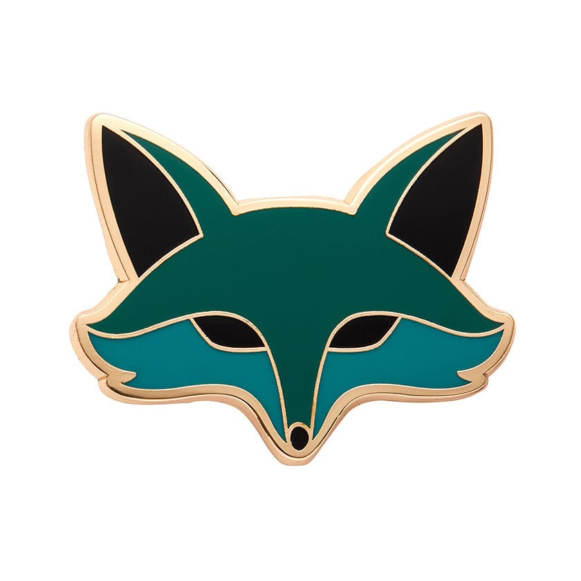 Fatoush the Fennec Fox Enamel Pin  -  Erstwilder  -  Quirky Resin and Enamel Accessories