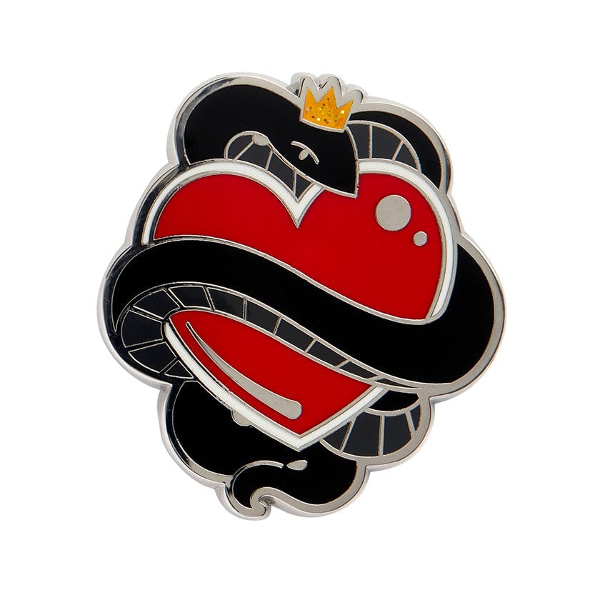 King of Cobras Enamel Pin  -  Erstwilder  -  Quirky Resin and Enamel Accessories