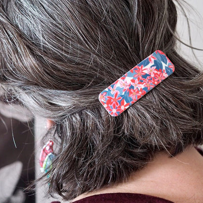 Christmas Bush Hair Clip Barrette  -  Erstwilder  -  Quirky Resin and Enamel Accessories