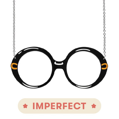Spectacular Spectacles Iris Necklace (IMPERFECT)  -  Erstwilder  -  Quirky Resin and Enamel Accessories