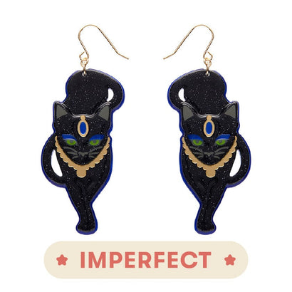 Salem's Lot Drop Earrings (IMPERFECT)  -  Erstwilder  -  Quirky Resin and Enamel Accessories