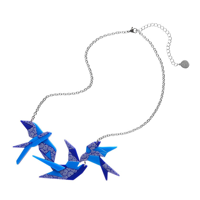 Sky Dancers Necklace  -  Erstwilder  -  Quirky Resin and Enamel Accessories