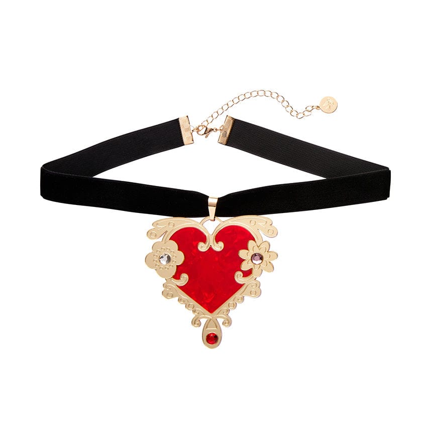 Love or Narcissism Necklace  -  Erstwilder  -  Quirky Resin and Enamel Accessories