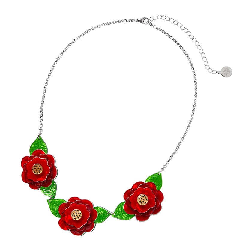 Rosalita's Garden Necklace  -  Erstwilder  -  Quirky Resin and Enamel Accessories