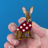 A Hare's Breadth Brooch