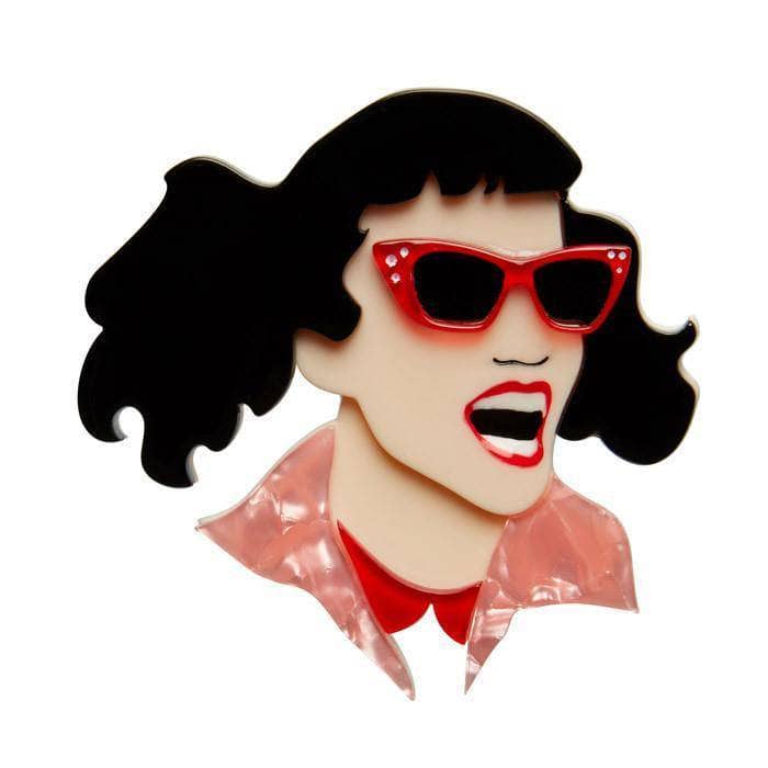 Erstwilder Jan the Joker Brooch BH6567-7010