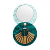 The Heart of Egypt Scarab Mirror Compact