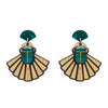 The Heart of Egypt Scarab Drop Earrings