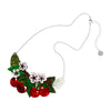 Blossoming Cherries Statement Necklace