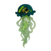 Slippin' Under Jellyfish Brooch