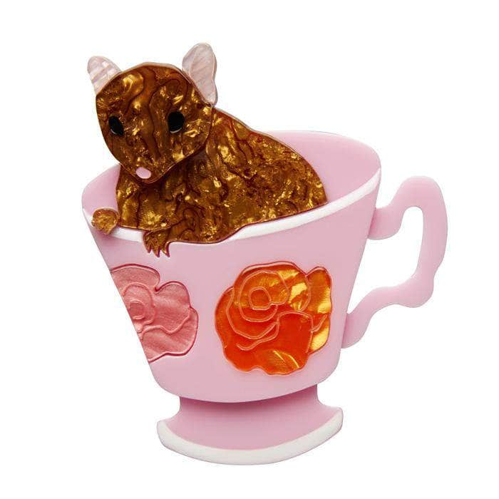 Erstwilder An-Tea-Chinus Mouse Brooch BH6669-2090