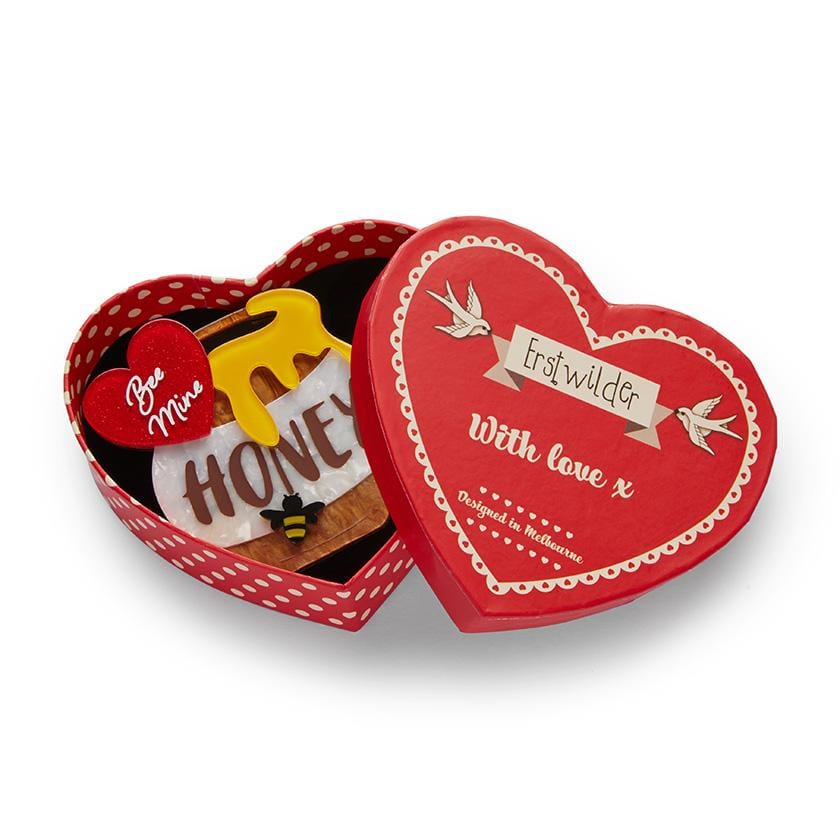 Erstwilder Bee Mine, Honey Brooch BH6996-9060