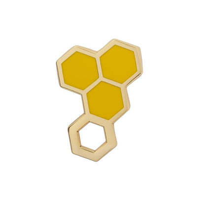 Erstwilder Happy Honeycomb Enamel Pin EP0003-6065