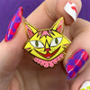 The Cheshire Cat Enamel Pin