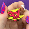 Mad Hatter's Tea Party Cup Enamel Pin