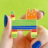 Piñata Cat Enamel Pin