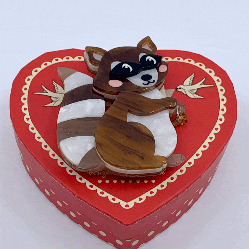 Erstwilder Love Bandit Brooch BH6986-9080