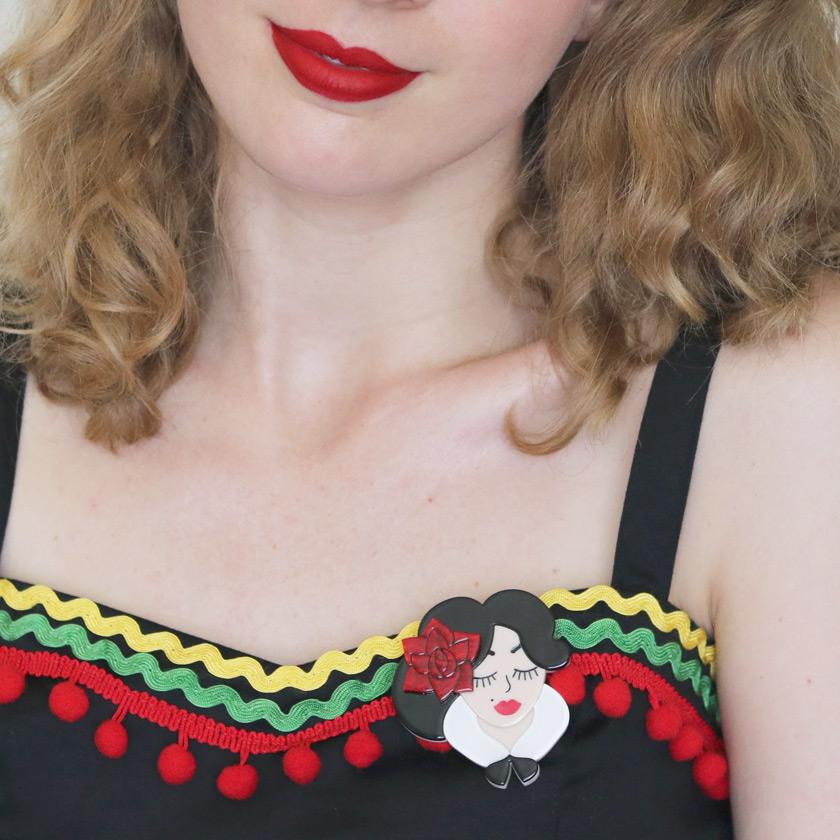 Erstwilder Muy Bonita Brooch BH6823-7080