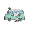 Snoopy On the Road Enamel Pin
