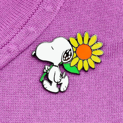 Erstwilder Snoopy's Sunflower Enamel Pin EP0077-8060