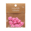 Enamel Pin Rubber Heart Locking Clasp 10-Pack - Pink