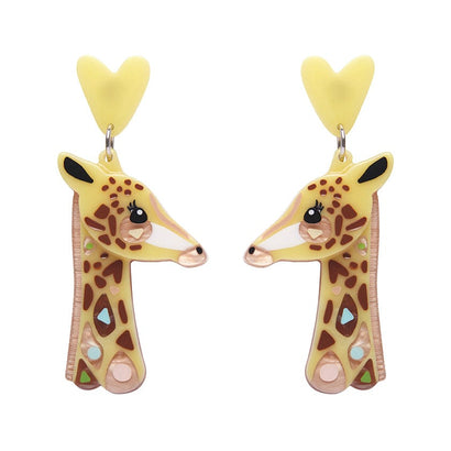 Erstwilder The Genteel Giraffe Earrings AK1EG03