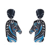 The Zealous Zebra Earrings