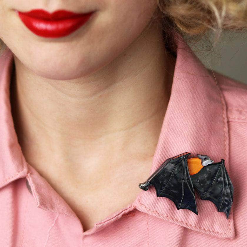 Erstwilder The Mega Bat Brooch BH6667-7061