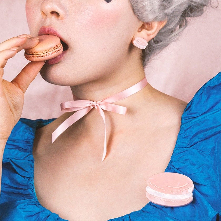 Erstwilder Paris Holiday Magnifique Macaron Brooch PH1B12