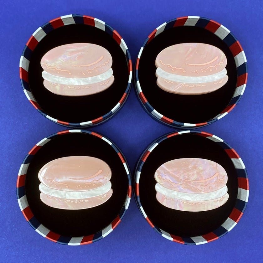 Erstwilder Paris Holiday Magnifique Macaron Brooch PH1B12
