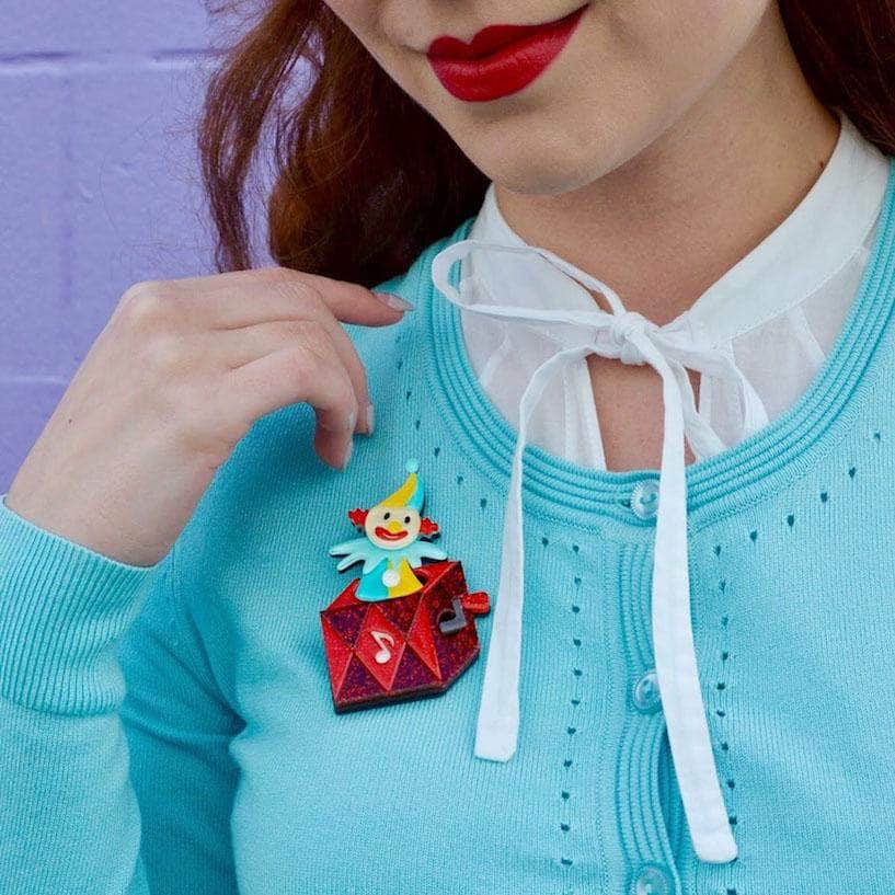 Erstwilder Cranky Jack Toy Brooch BH6710-1001
