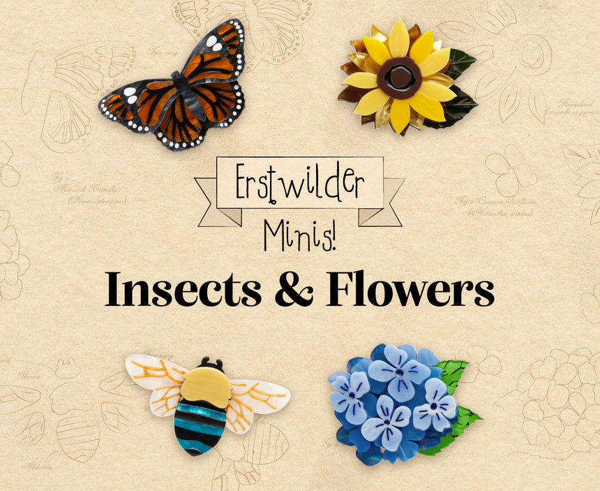 Insect & Flower Minis Collection Reveal