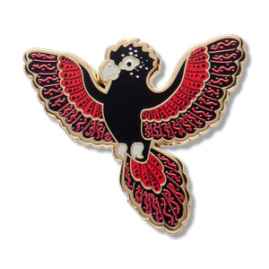 Kurri Kurri Marrpu Enamel Pin  -  Erstwilder  -  Quirky Resin and Enamel Accessories