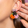 Pair O'Pumpkins Drop Earrings