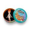 Wilma Flintstone Brooch  -  Erstwilder  -  Quirky Resin and Enamel Accessories