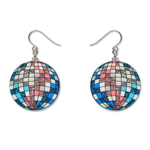 Saturday Night Fever Drop Earrings  -  Erstwilder  -  Quirky Resin and Enamel Accessories