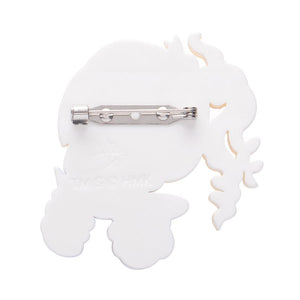 Rainbow Brite Brooch  -  Erstwilder  -  Quirky Resin and Enamel Accessories